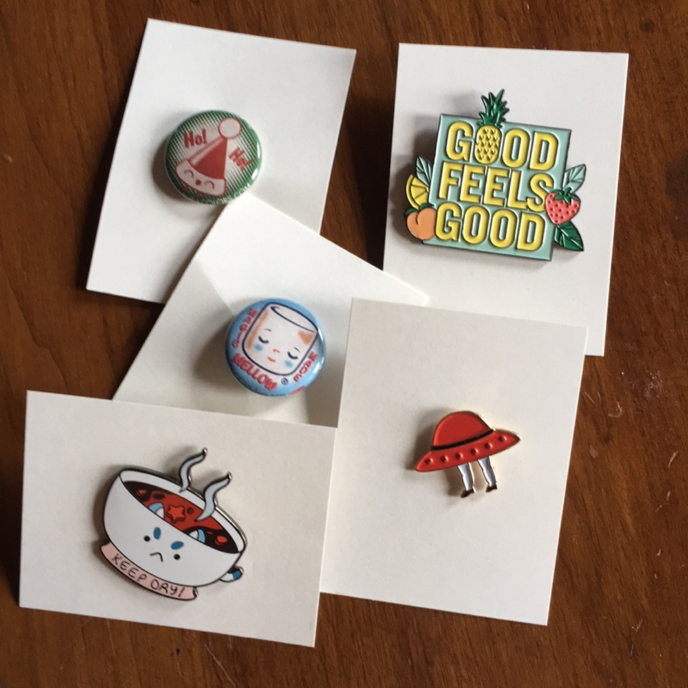 Pin collection
